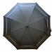 9502R "SAN DIEGO" UMBRELLA.  DOUBLE CANOPY STRUCTURE TO VENTILATE FREE WIND/BLACK