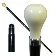 20809 IMITATED IVORY  BULB STICK/COPPER RING
