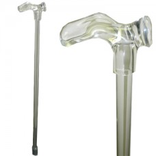 LU-11 LUCITE STICK WITH RIGHT HAND "CONTOUR" HANDLE