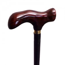W-019 "HAND MAKE" MAPLE WOOD STICK/TWO TOWN COLOR